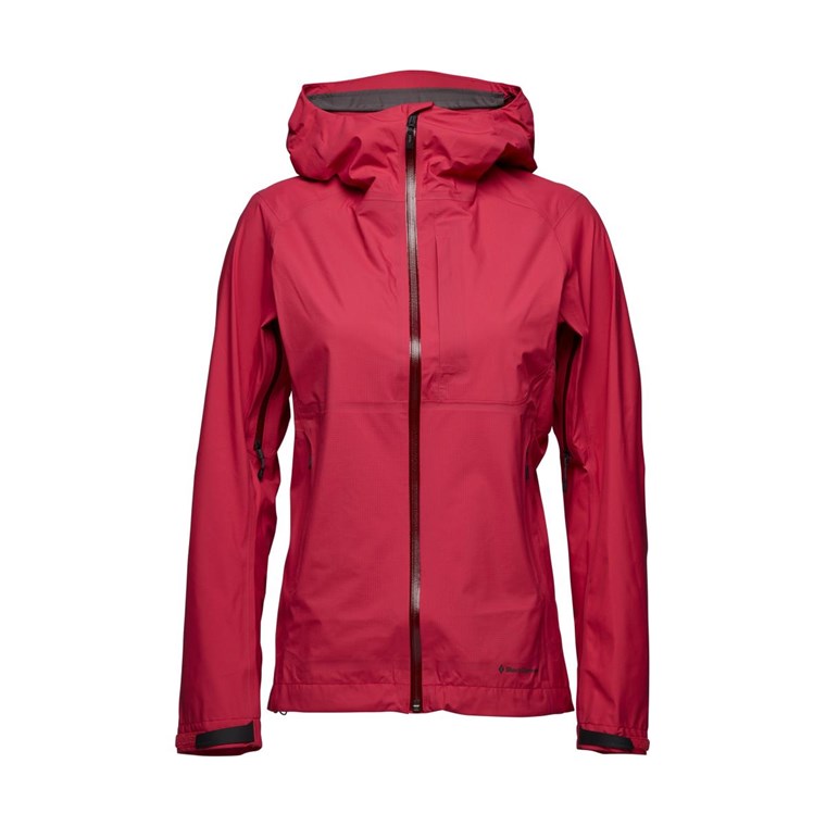 Black Diamond Highline Shell Jacket Women Pomegranate