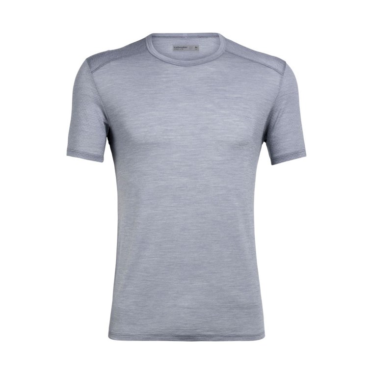 Icebreaker Amplify SS Crewe T-Shirt Men Mineral Heather