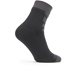 Sealskinz Waterproof Warm Weather Ankle Length Socks Black/Grey