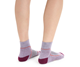 Icebreaker Hike+ Light Mini Socks Women Purple Gaze/Go Berry