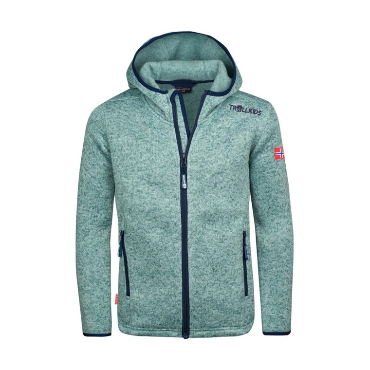 TROLLKIDS Jondalen XT Jacket Girls Glacier Green/Navy