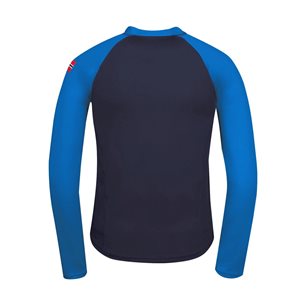 TROLLKIDS Kvalvika Shirt Kids Navy/Medium Blue