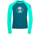 TROLLKIDS Kvalvika Shirt Kids Dark Mint/Petrol