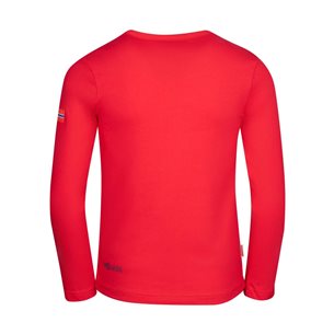 TROLLKIDS Troll Longsleeve Shirt Kids Bright Red/Mystic Blue