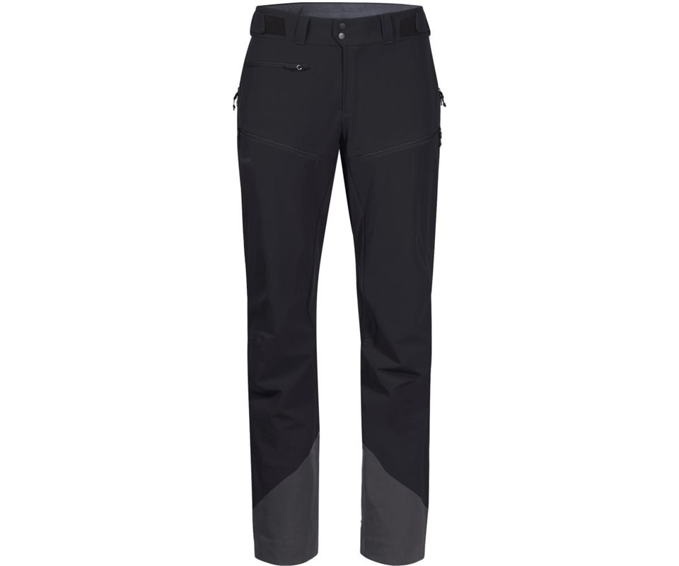 Bergans Senja Hybrid Softshell Pants Women Black