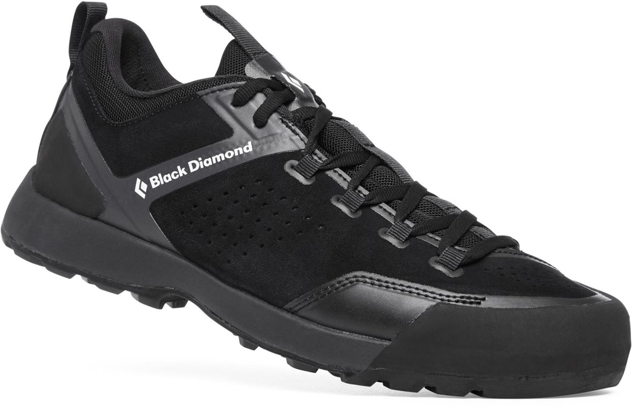 Black Diamond Mission XP Leather Approach Shoes Men Black/Granite