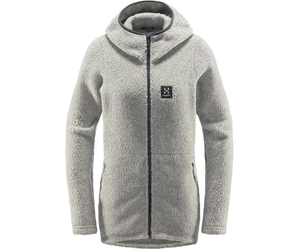 Haglöfs Pile Hood Women Grey Melange