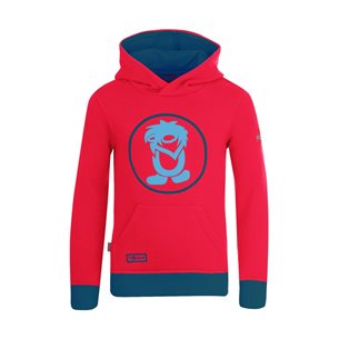 TROLLKIDS Troll Sweater Kids Spicy Red/Dolphin/Petrol