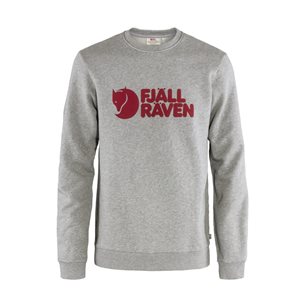 Fjällräven Logo Sweater Men Grey/Melange