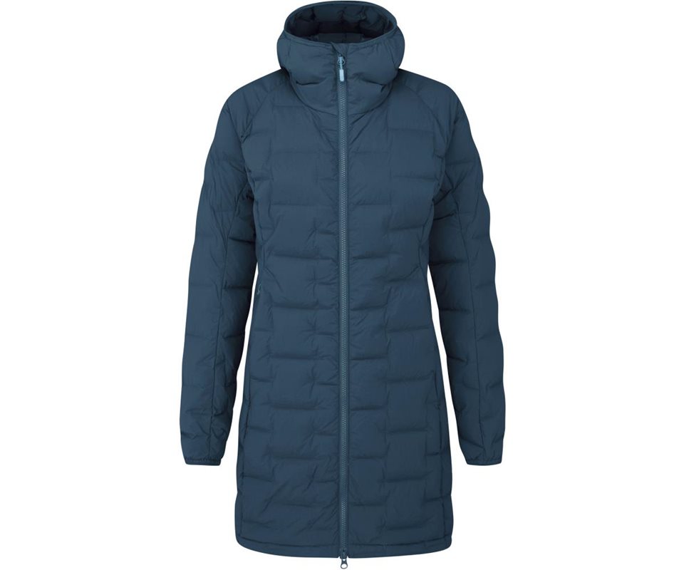 Rab Cubit Stretch Down Parka Women Orion Blue