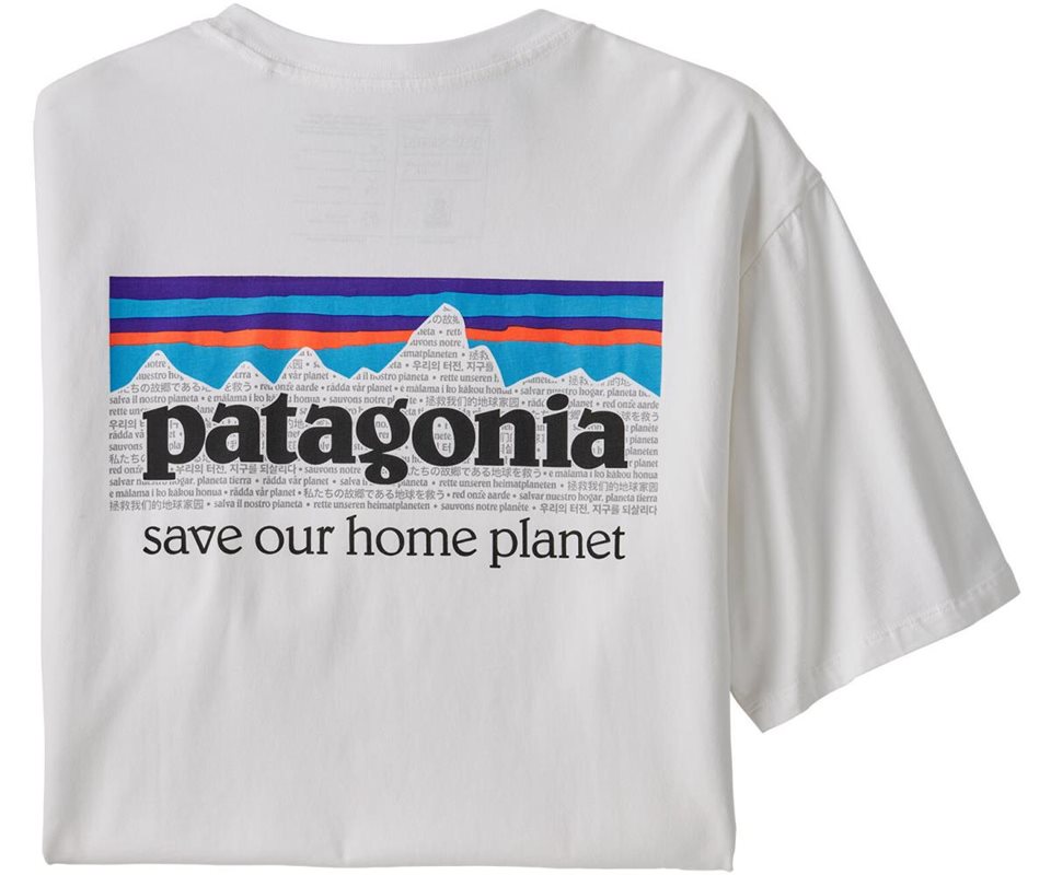 Patagonia P-6 Mission OrganicT-Shirt Men White