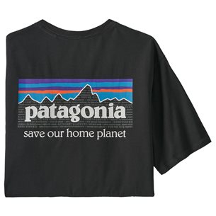 Patagonia P-6 Mission Organic T-Shirt Men Ink Black