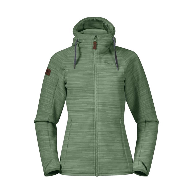 Bergans Hareid Fleece Jacket Women Jade Green