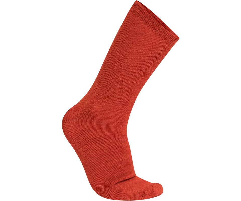 Woolpower Kids Socks Liner Classic Autumn Red