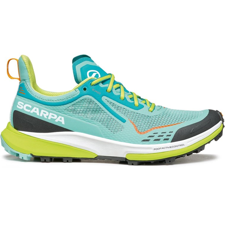 Scarpa Golden Gate Kima RT Shoes Women Blue Turquoise/Sunny Lime