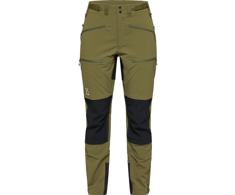 Haglöfs Rugged Standard Pants Women Olive Green/True Black