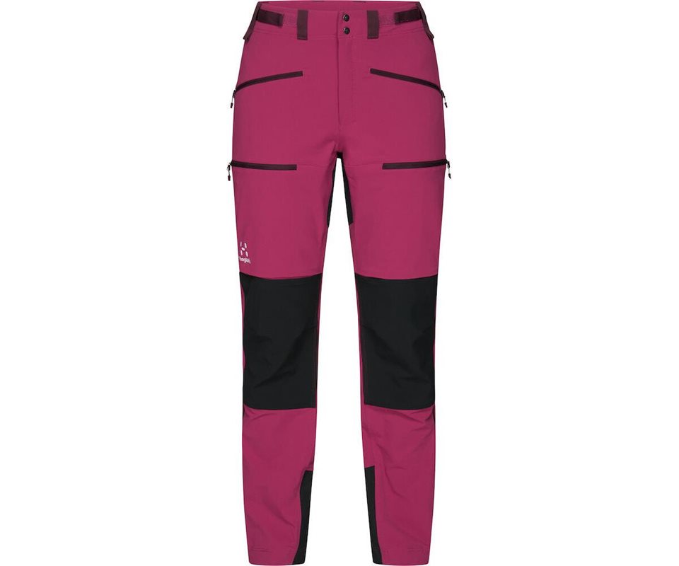 Haglöfs Rugged Standard Pants Women Deep Pink/True Black