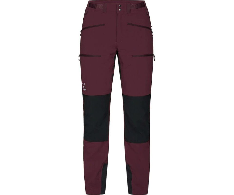 Haglöfs Rugged Standard Pants Women Aubergine/True Black