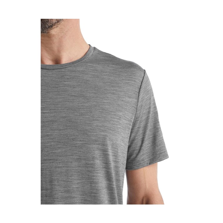 Icebreaker Sphere II SS Tee Men Metro Heather