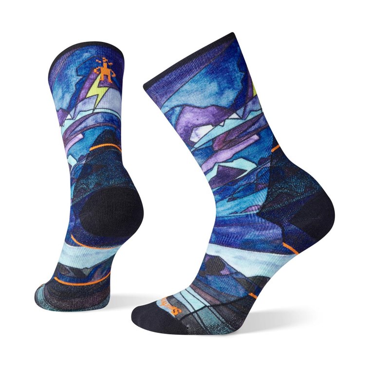 Smartwool Athlete Edition Run Print Crew Socks Women