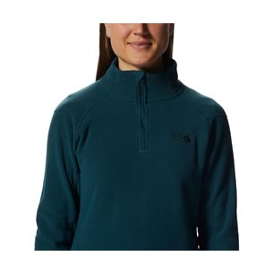 Mountain Hardwear Microchill Zip Sweater Women Dark Marsh