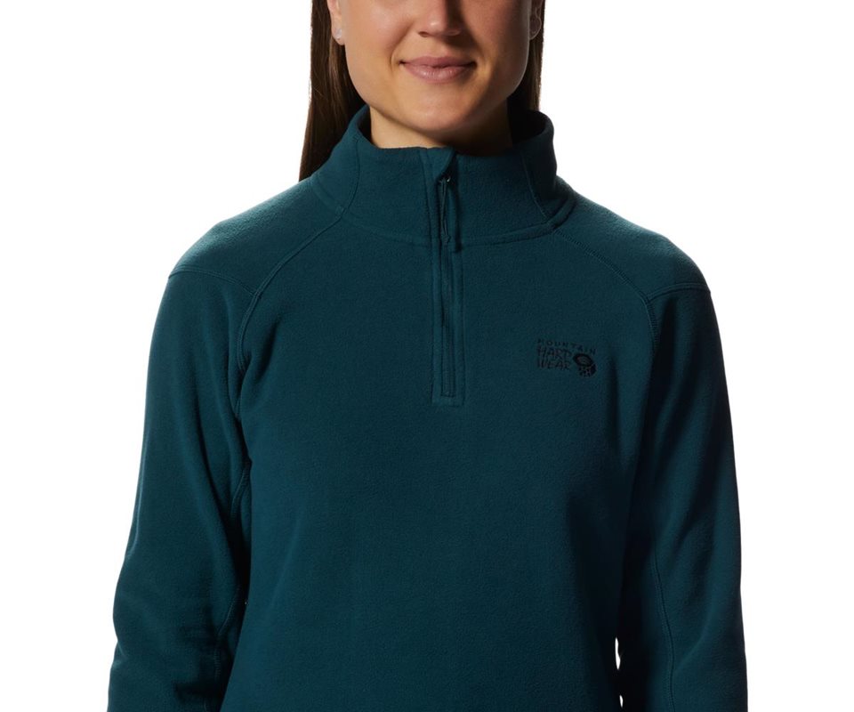 Mountain Hardwear Microchill Zip Sweater Women Dark Marsh