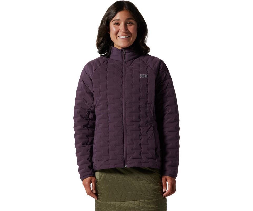 Mountain Hardwear Stretchdown Light Jacket Women Dusty Purple