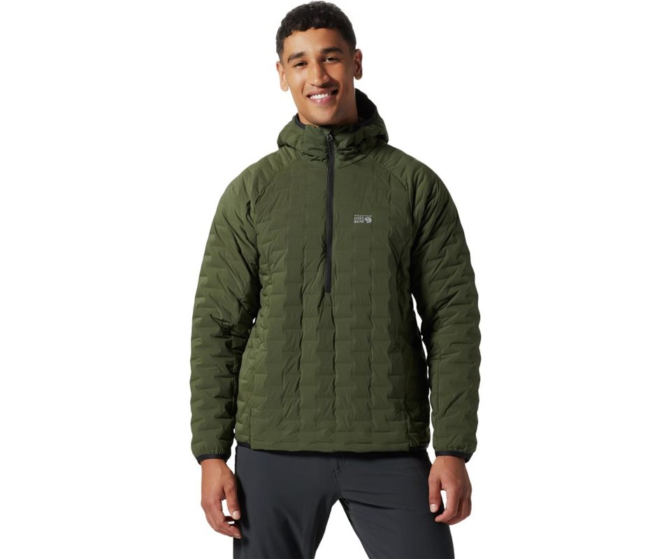 Mountain Hardwear Stretchdown Light Pullover Men Surplus Green