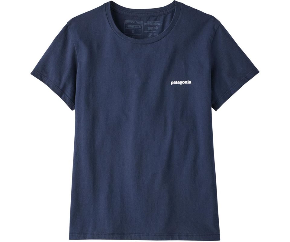 Patagonia P-6 Mission OrganicT-Shirt Women New Navy