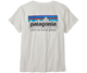Patagonia P-6 Mission OrganicT-Shirt Women Birch White