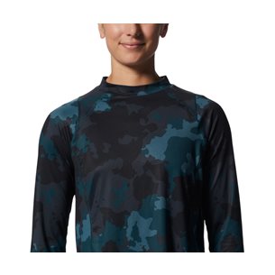 Mountain Hardwear Crater Lake LS CropShirt Women Dark Marsh Pines Camo