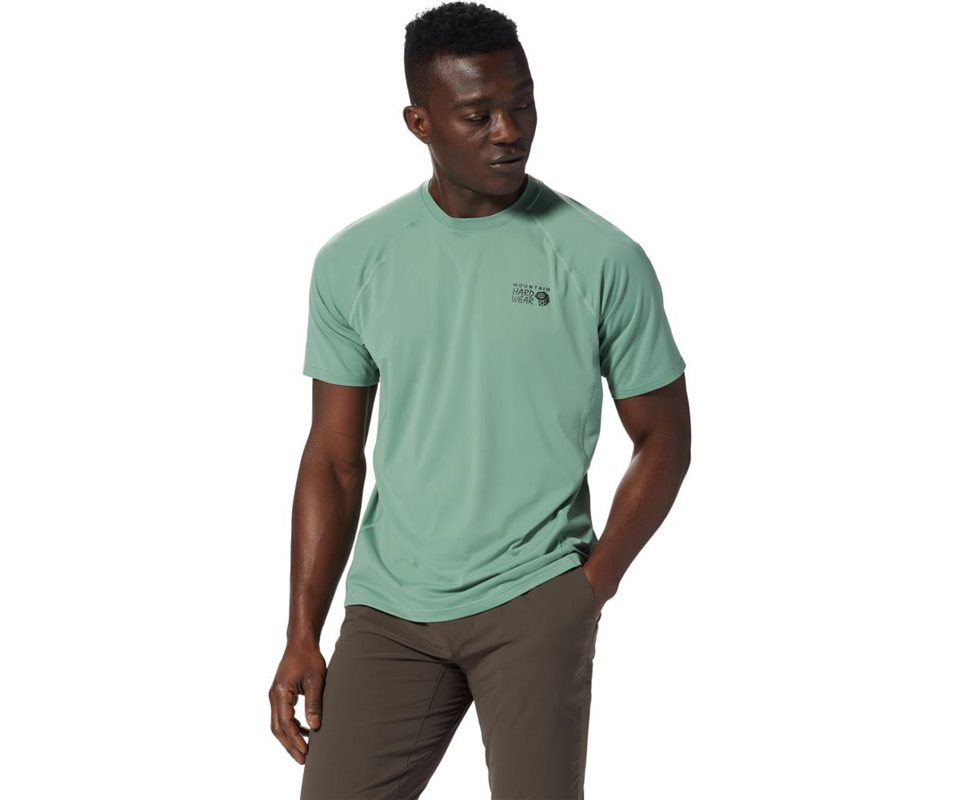 Mountain Hardwear Crater Lake SS Shirt Men Aloe