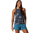 Mountain Hardwear Crater Lake Tank Women Blue Slate Crag