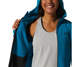 Mountain Hardwear Stratus Range Full Zip Hooded Jacket Women Vinson Blue