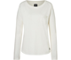 Super.natural Knit Crew Pullover Women Fresh White