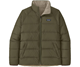 Patagonia Silent Down Reversible Jacket Men Basin Green