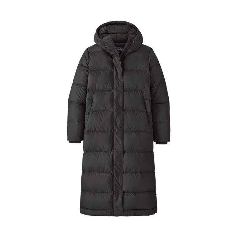 Patagonia W's Silent Down Long Parka Black/Blk