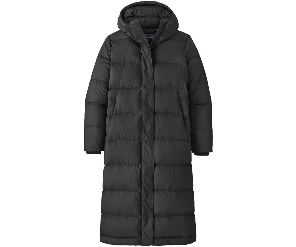 Patagonia W's Silent Down Long Parka Black/Blk