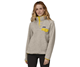 Patagonia Synchilla Snap-T Lightweight Pullover Women Oatmeal Heather W/Shine Yellow