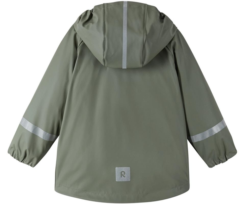 Reima Lampi Raincoat Greyish Green