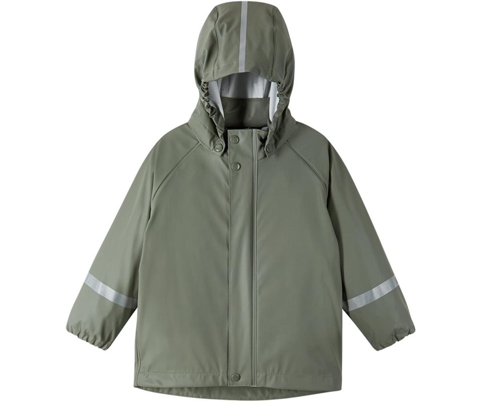 Reima Lampi Raincoat Greyish Green