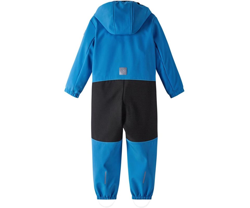 Reima Nurmes Softshell Overall Kids Cool Blue