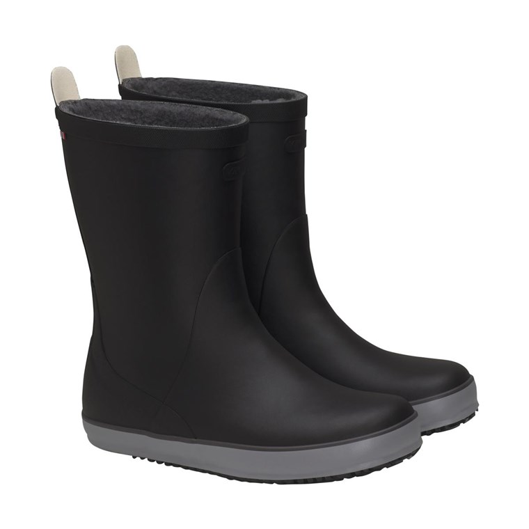 Viking Seilas Warm Rubber Boots Black