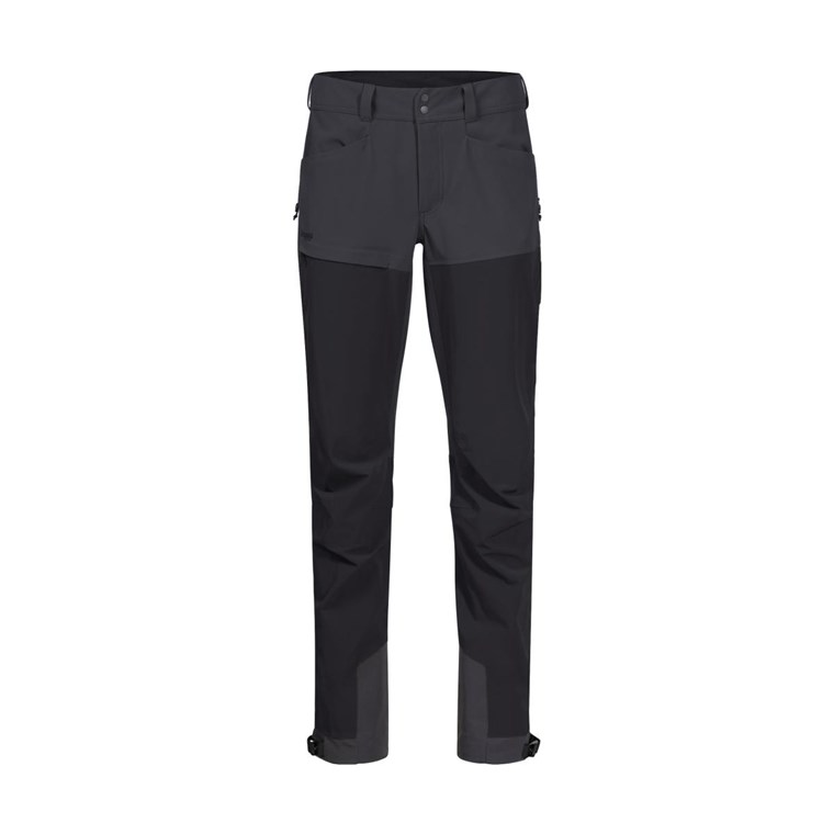 Bergans Bekkely Hybrid Pants Women Black/Solid Charcoal