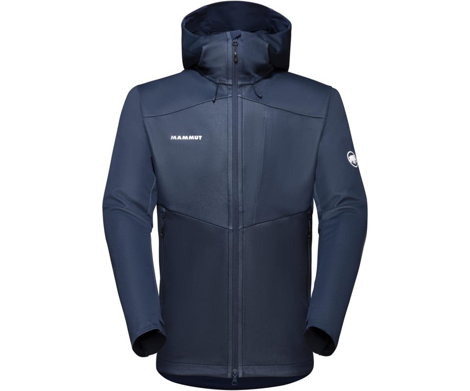 Mammut Ultimate VII SO Hooded Jacket Men Marine