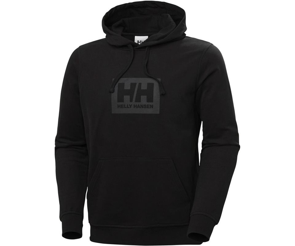 Herre HH Box Klassisk Bomull Hettegenser Svart 2xl Marineblå2XL