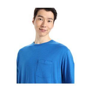 Icebreaker Granary SS Pocket Tee Men Lazurite