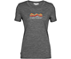 Icebreaker Tech Lite II Mountain Geology SS Tee Women Gritstone Heather