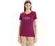 Icebreaker Tech Lite II Mountain Geology SS Tee Women Go Berry