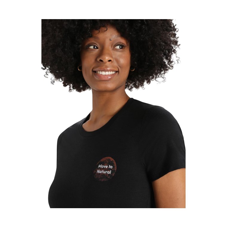 Icebreaker Tech Lite II Natural Alps SS Tee Women